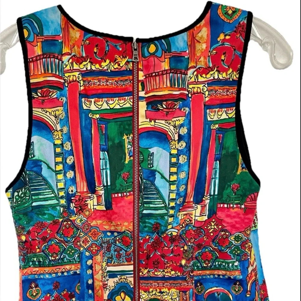 ALICE + OLIVIA Havana Town TISHA A-Line Shift DRESS Size 2